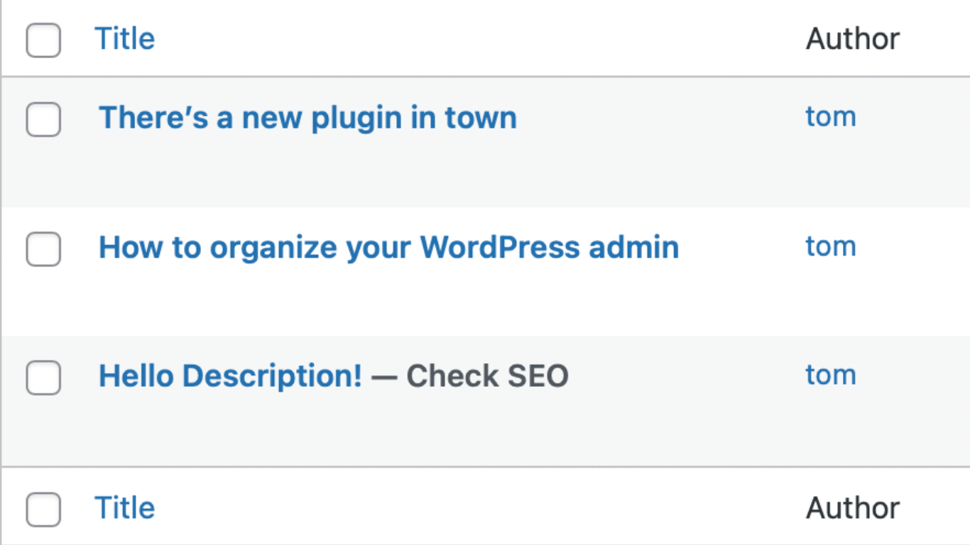 Show small descriptions/to-do\'s by using Post States