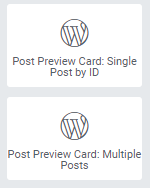 Using a page builder, open a page and click to edit with the page builder of your choice, I'll be using Elementor in the screenshoot. You will see the widgets installed in the bottom of the page builder widget list