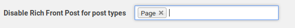 Disable plugin for specific post types
