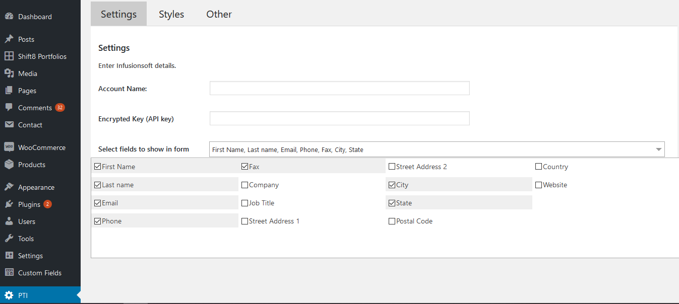 Before Use this plugin shortcode please update settings