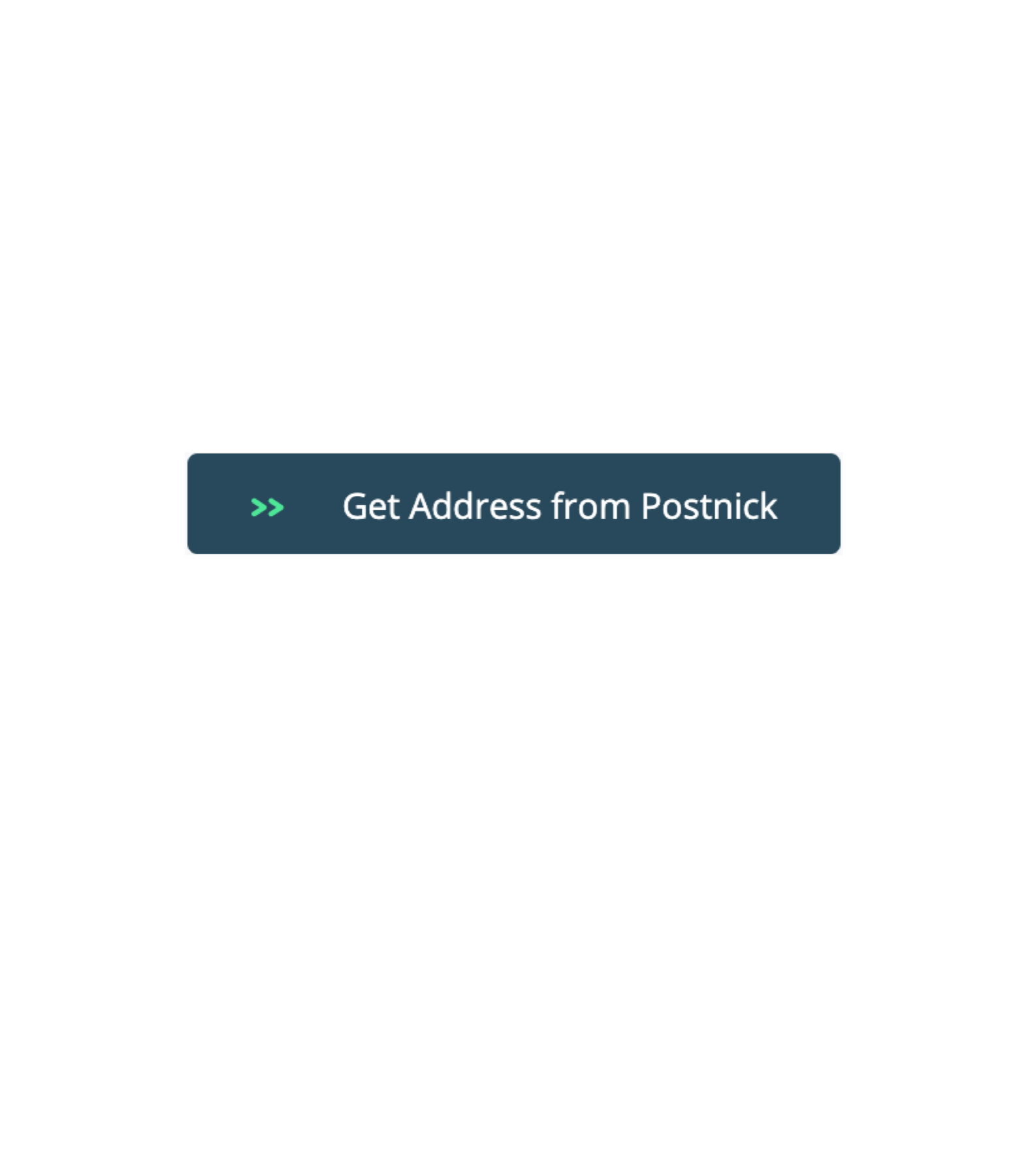 This Postnick button will be displayed in the integrated websites and users will be able get address details from Postnick.