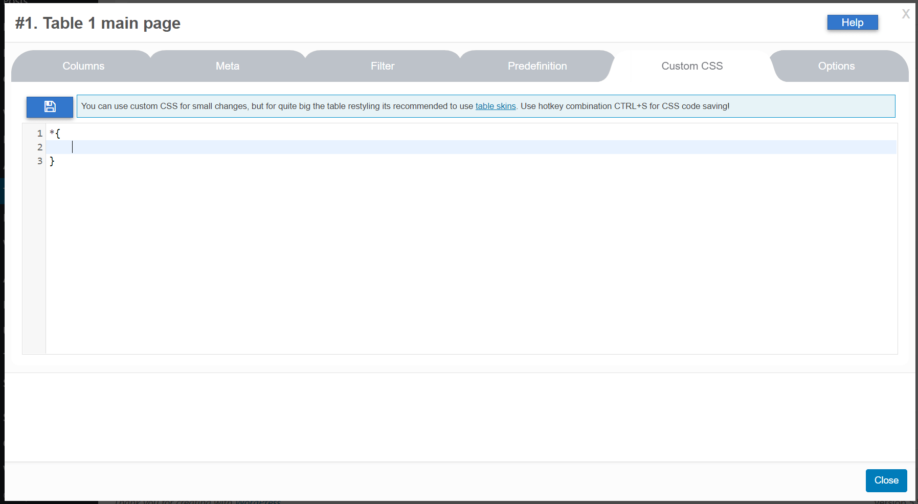 Vocabulary - allows translate words to different languages (for example taxonomies names)