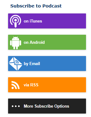 PowerPress comes with a built-in subscribe sidebar widget to help your audience subscribe to your podcast.