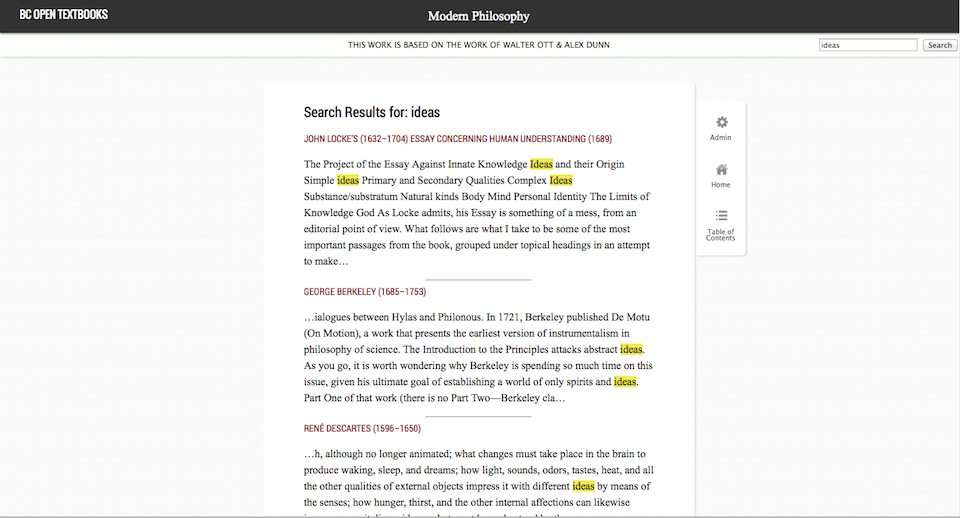 Search feature