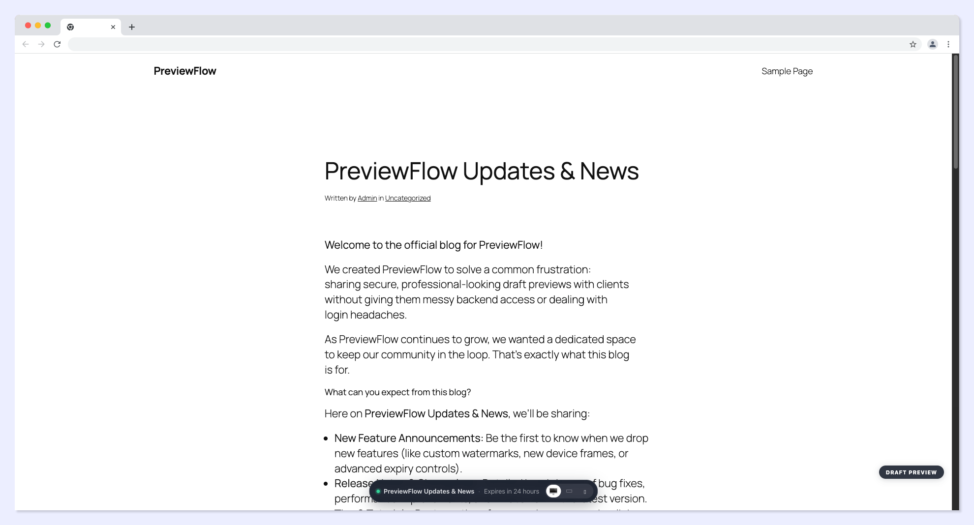 Mobile preview at a real device width.