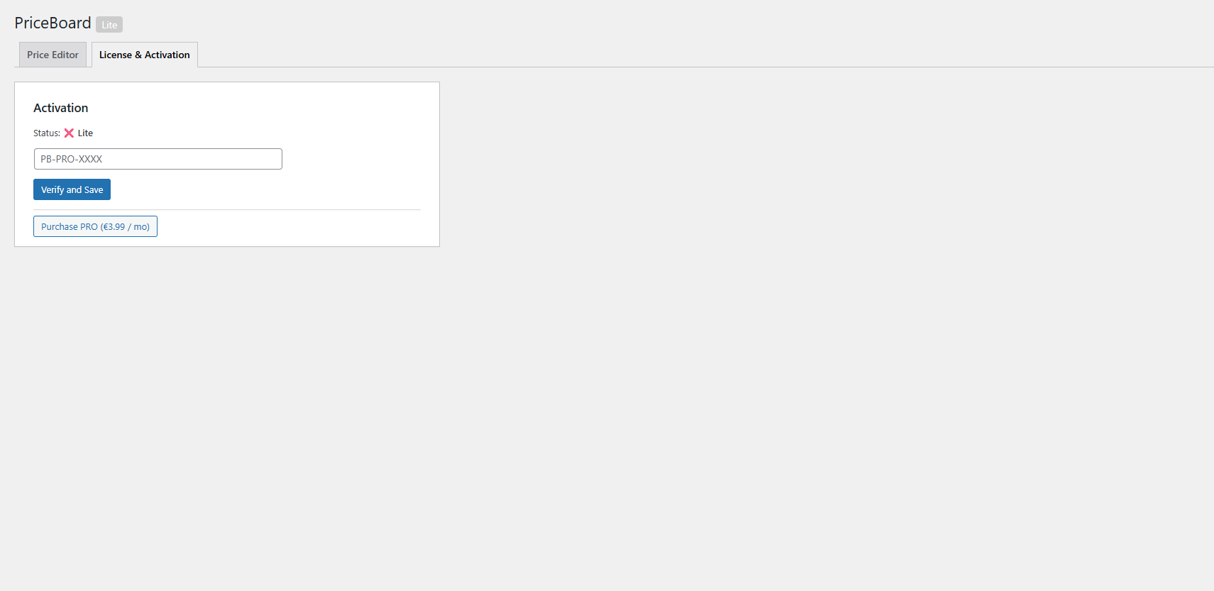 **Market Intelligence (PRO+)**: Visual price history and competitor tracking dashboard.