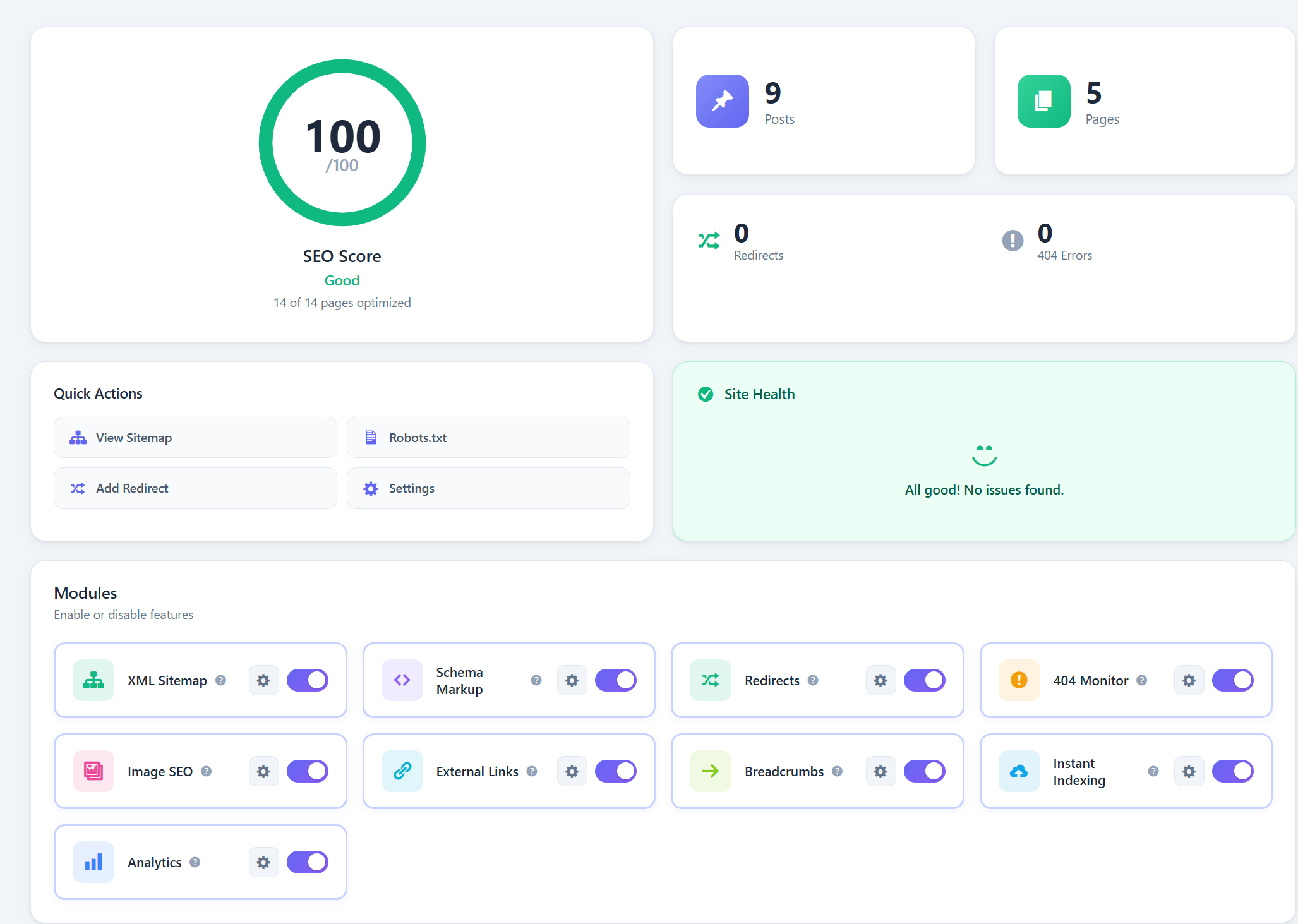 XML Sitemap - Visual sitemap management with post type controls