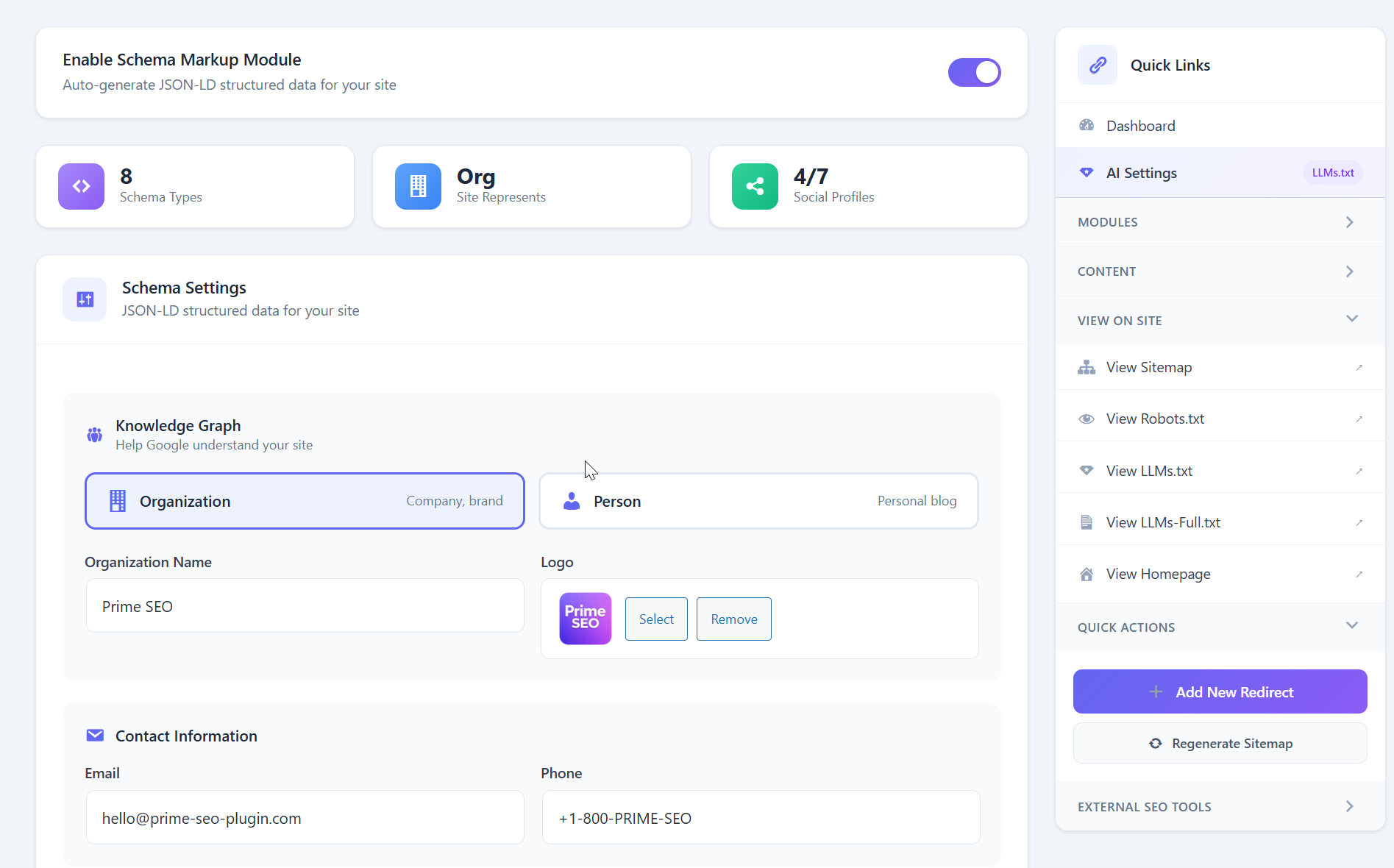 SEO Metabox - Tabbed interface with circular score in post editor