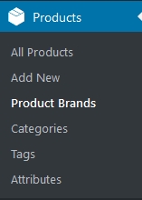 Product Brands Taxonomy Listing