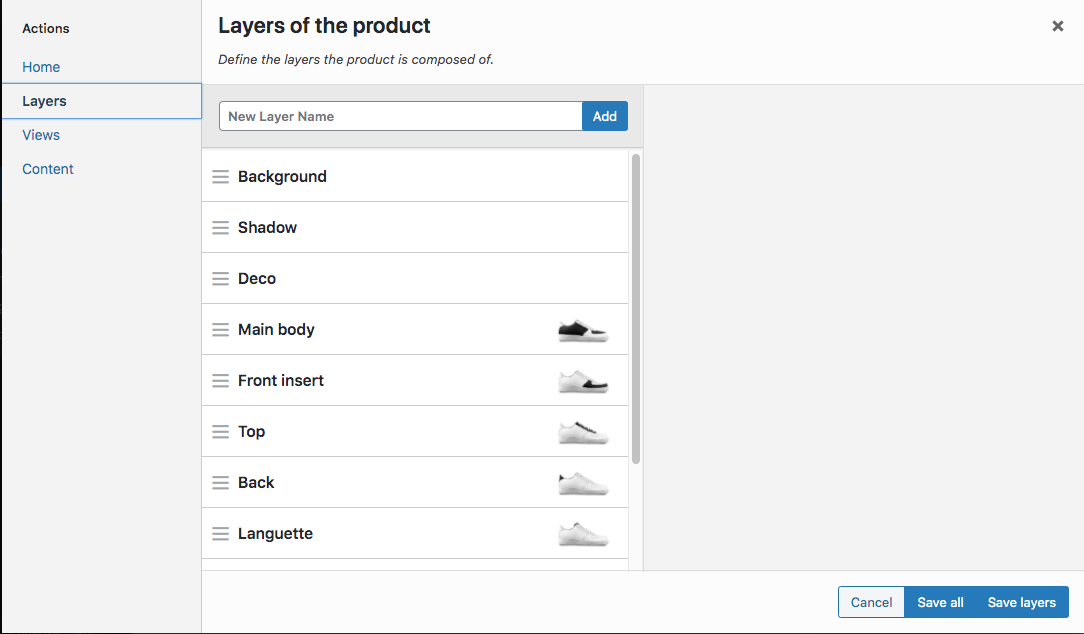 General plugin settings