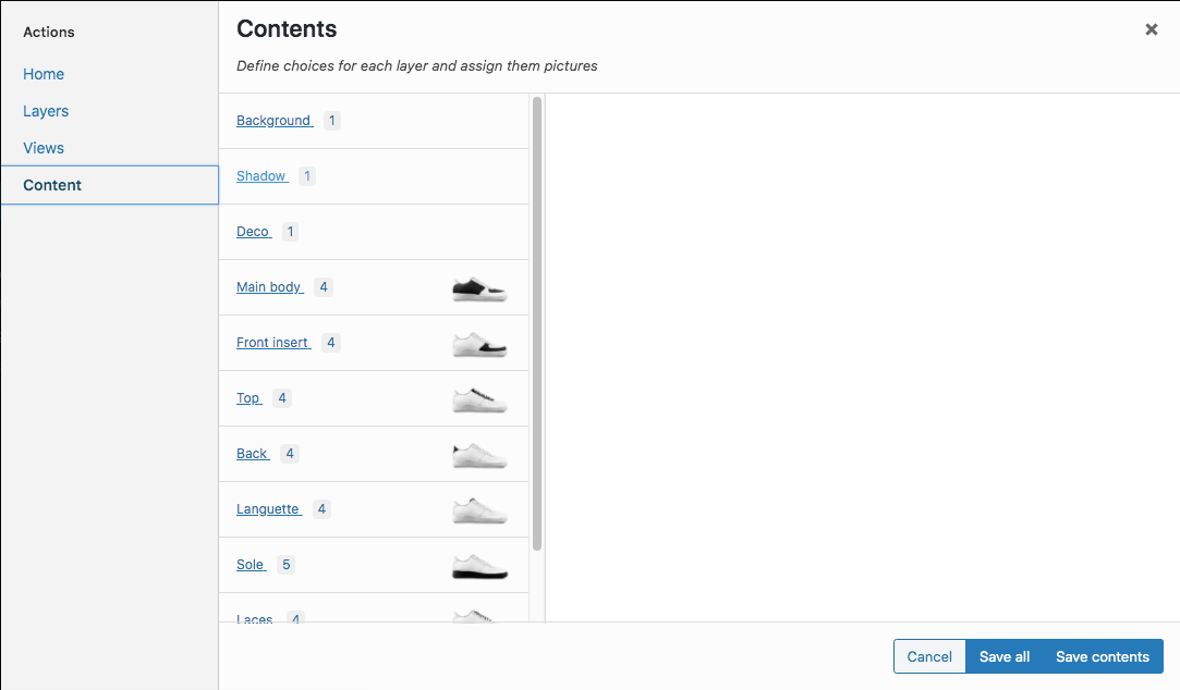 Configurator theme - Clean