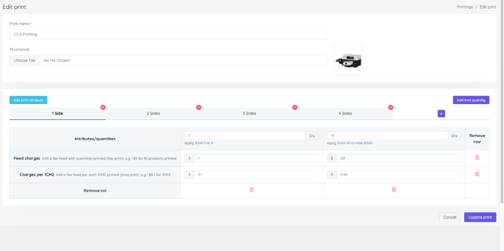 **WooCommerce product template** - Create WooCommerce products, combine with product base design and add templates to create product templates.