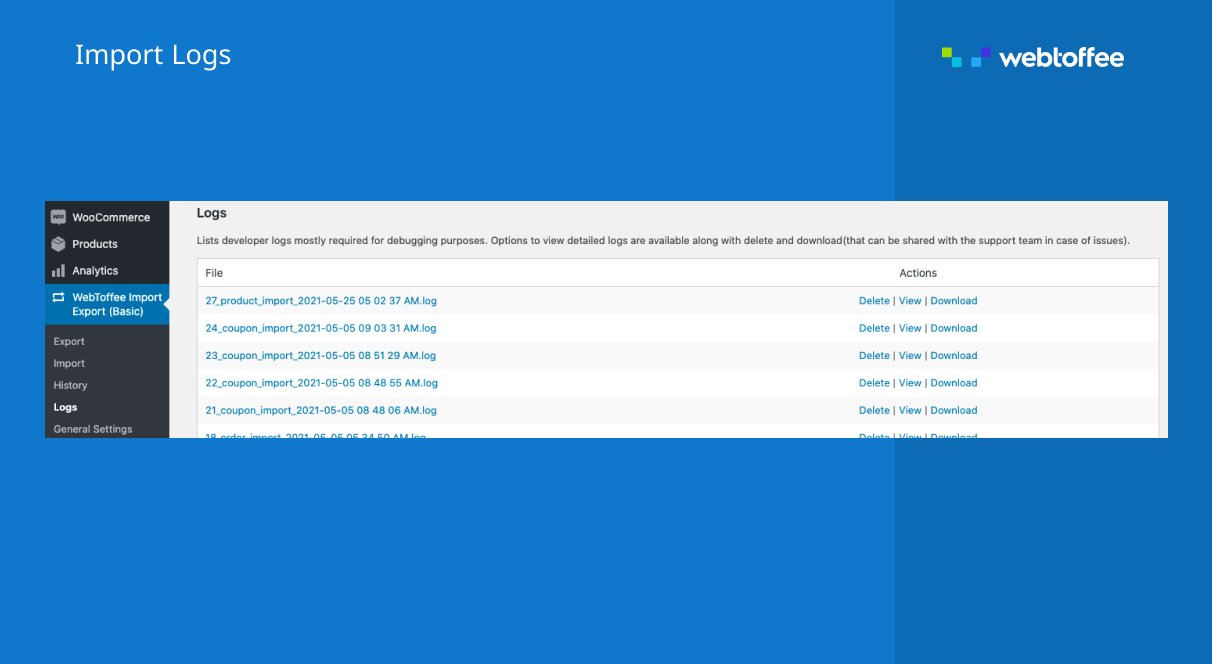 Save export template for WooCommerce product export plugin