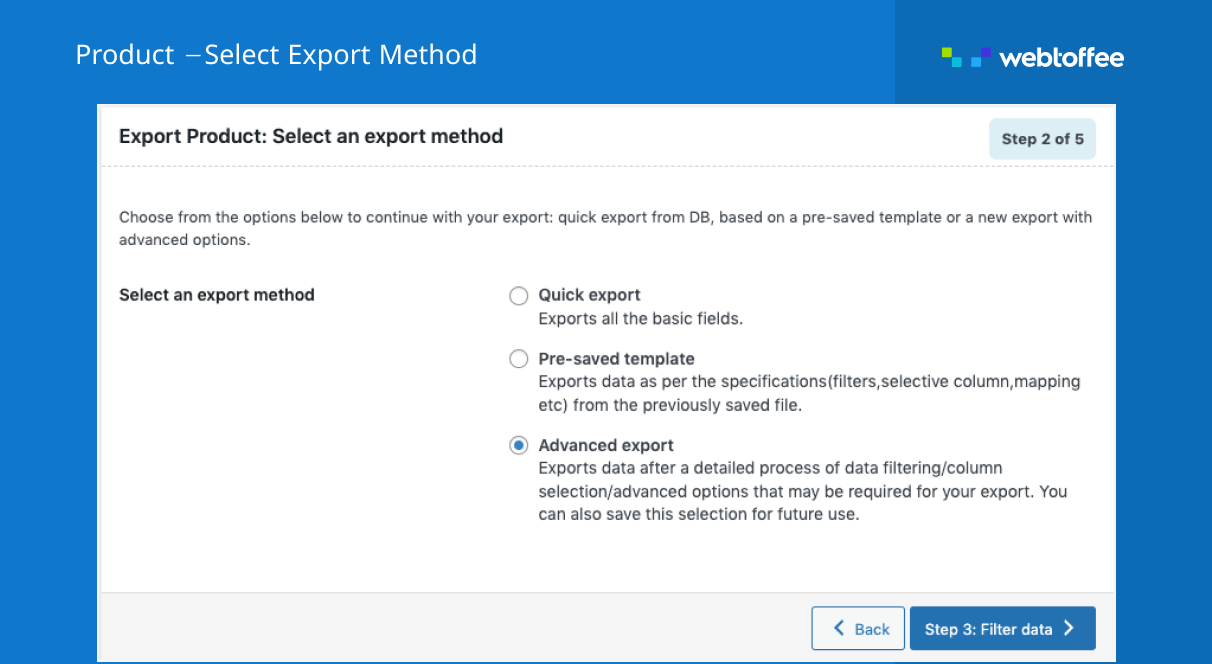 Import method for WooCommerce product import plugin