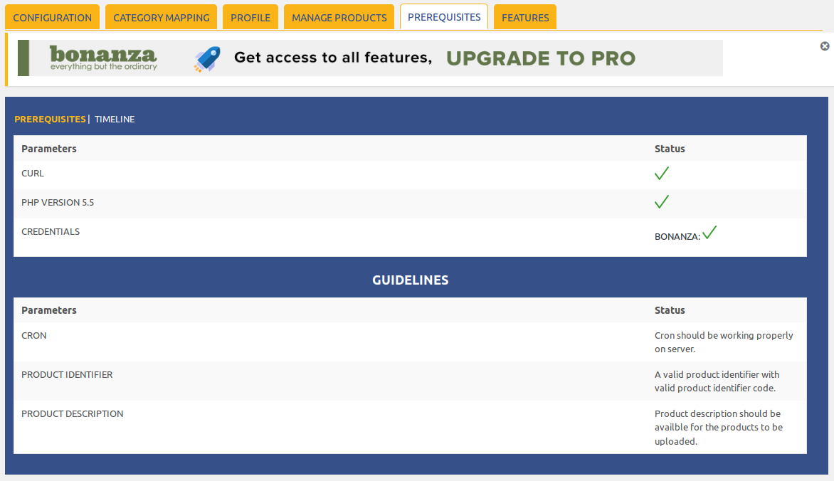 To check required things to run this plugin on your system.