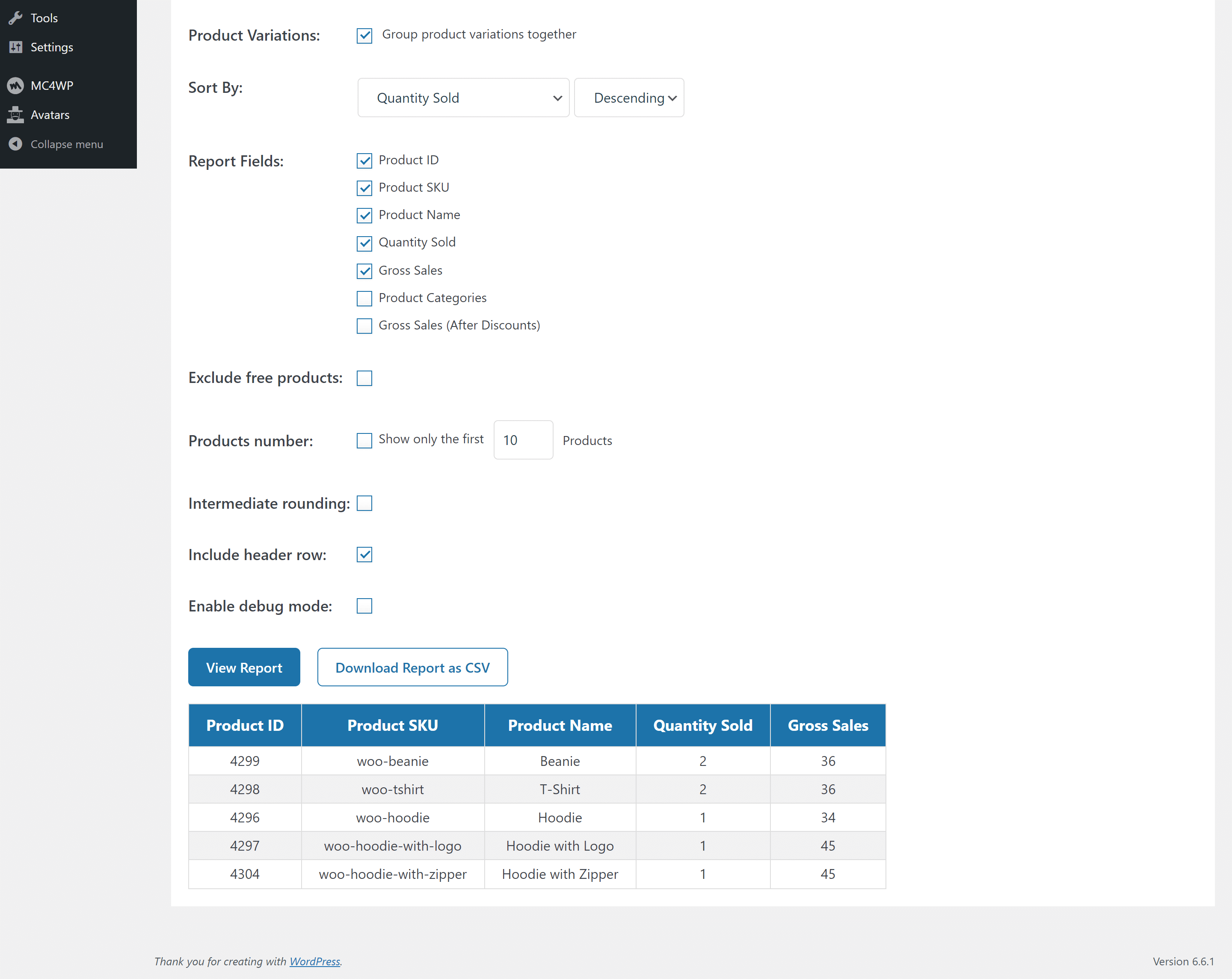 Sample Output