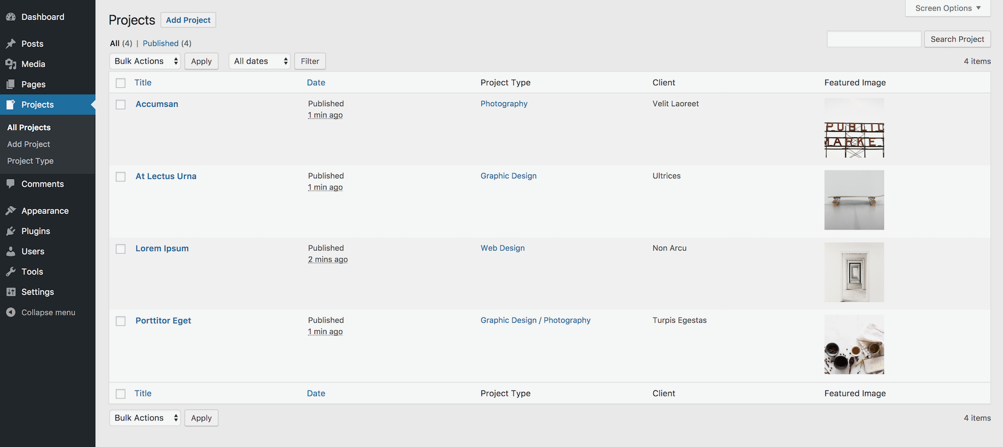 The Admin Page