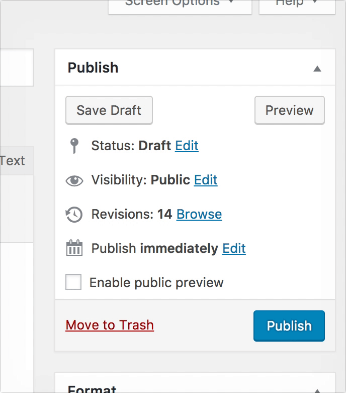 Edit Posts Page
