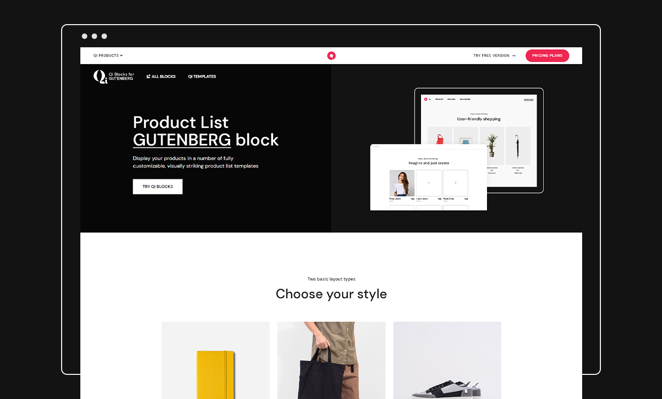 Pricing Table Block.
