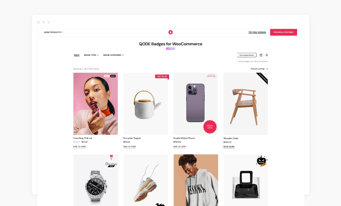 Badges Demo Overview 2