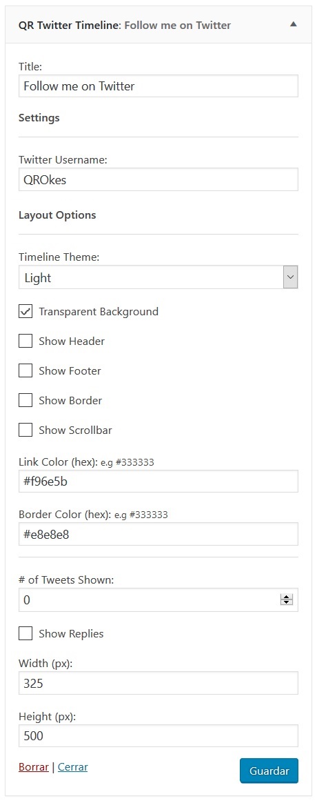 Customize your twitter widget to blend with any WordPress theme.