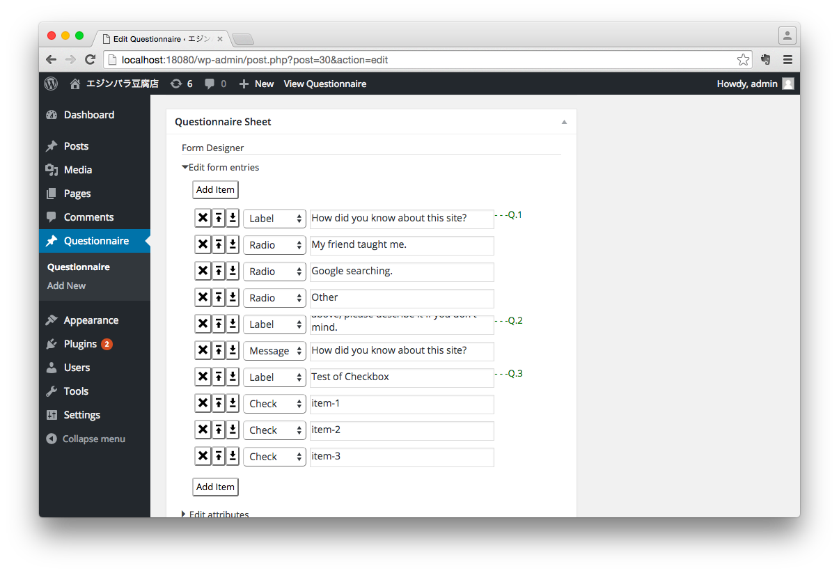 Shortcode can be inserted into any posts or pages.