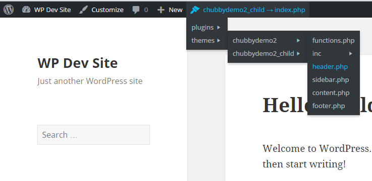 Quickly find out what templates are being used, and in the order they're loaded