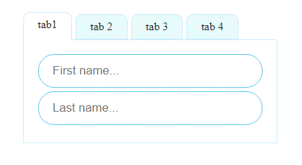 Tabs. Tabs can be made vertical or horizontal. QuickForm is able to check the required fields in closed tabs and highlight them with switching to it.