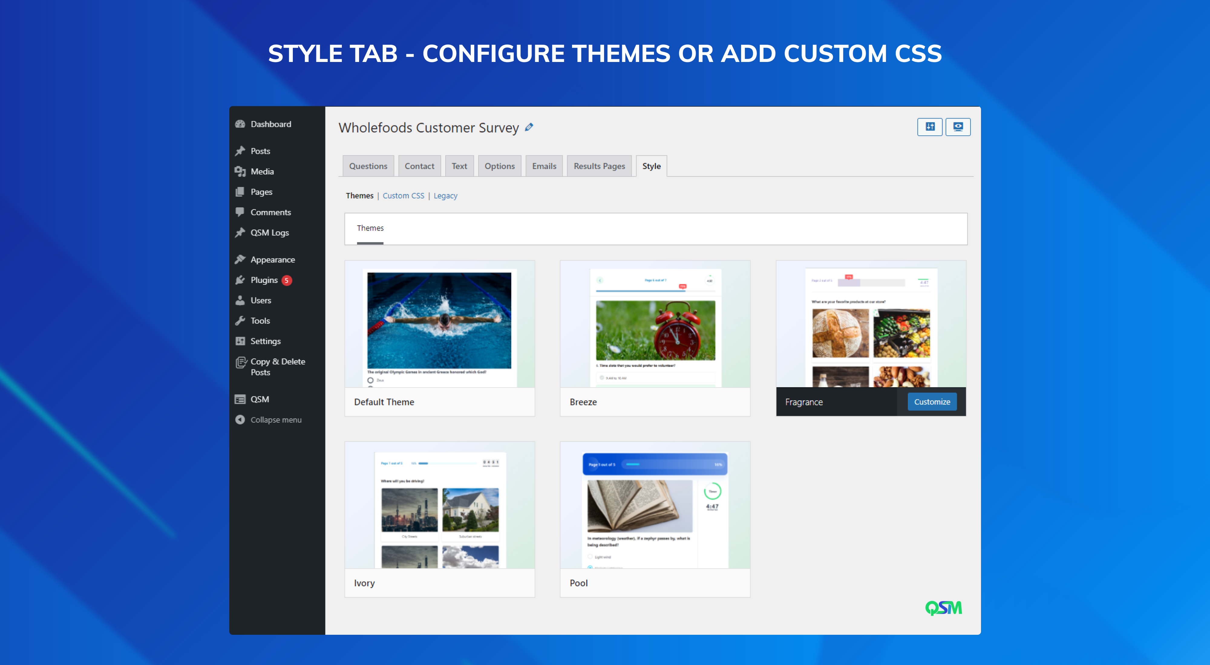 QSM Ivory Theme