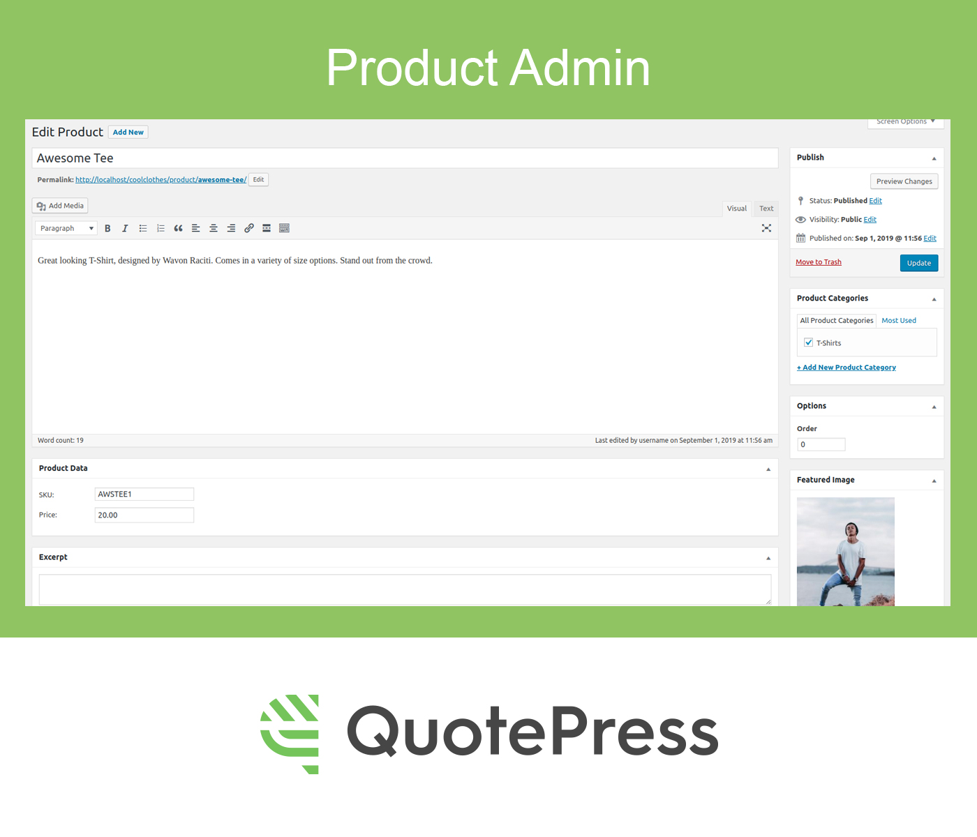 Product Admin
