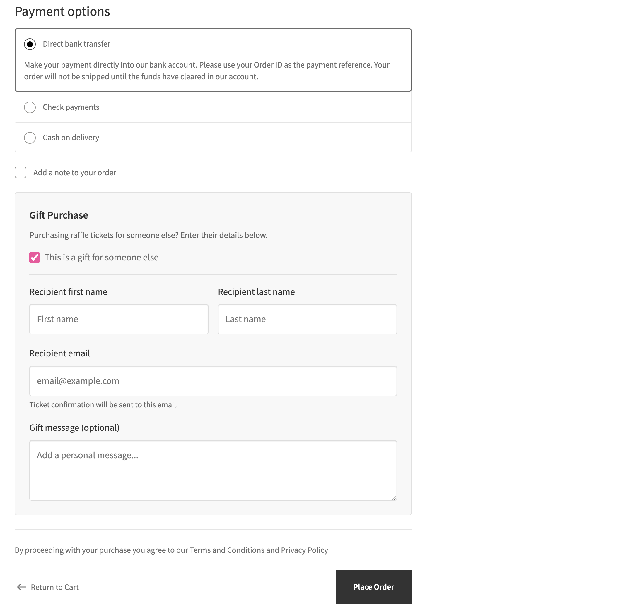 Ticket management list