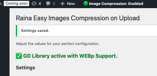 Admin bar toggle for quick enable/disable.