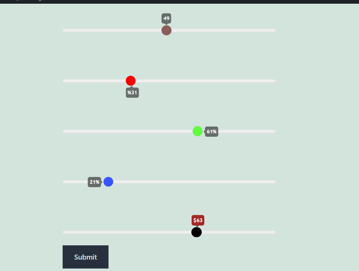 Sortcode view Frontend