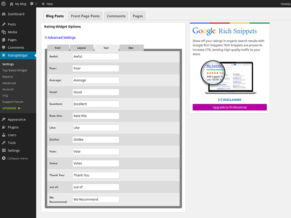 Stunning Top-Rated Sidebar Widget