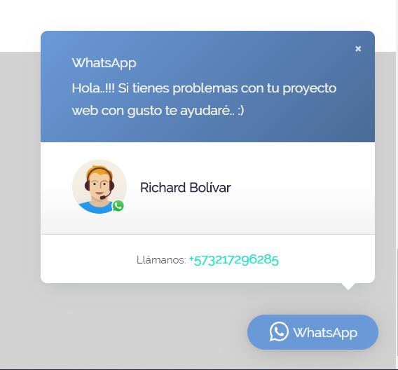 Vista frontal del plugins