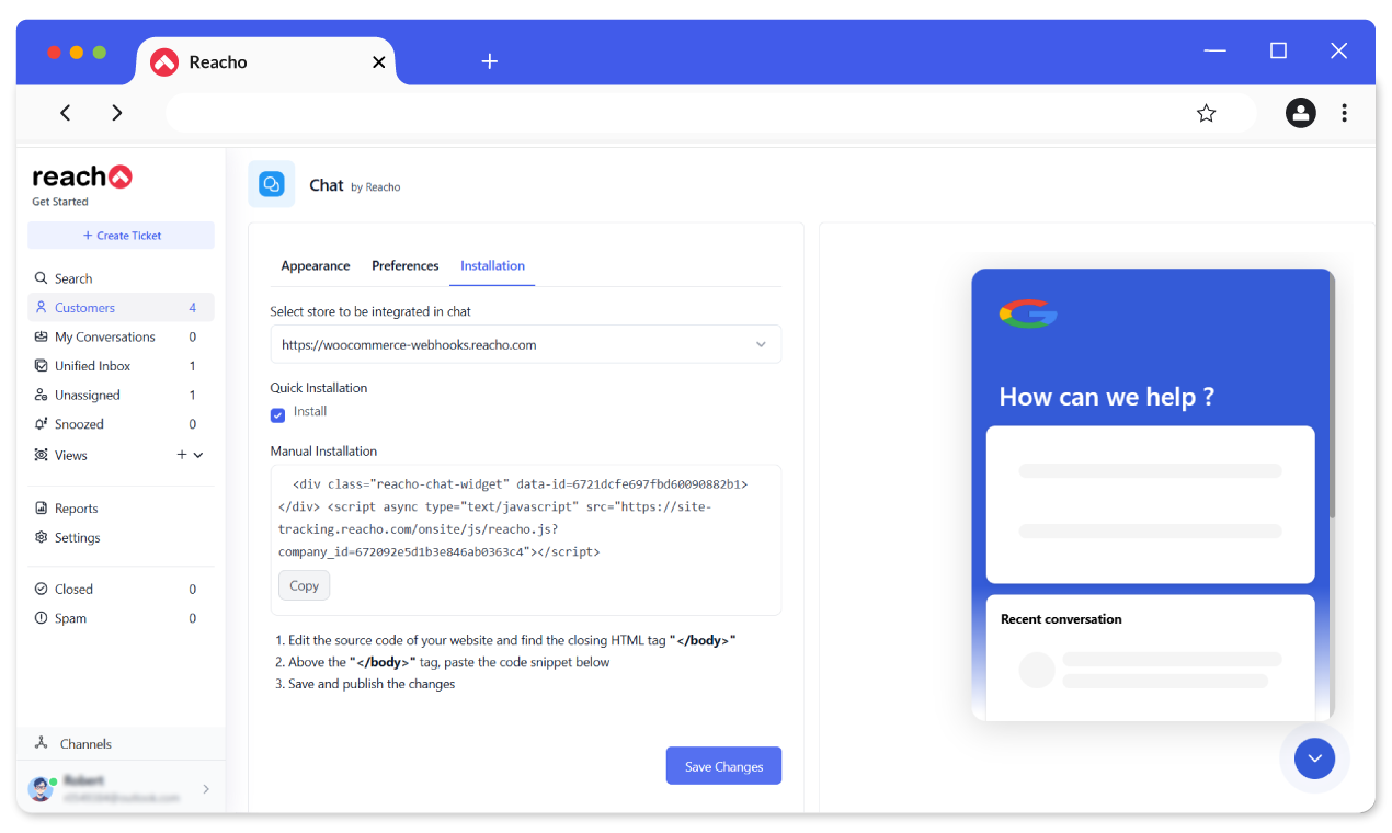 Chat by ReachO