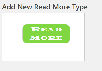 Read more add new type page