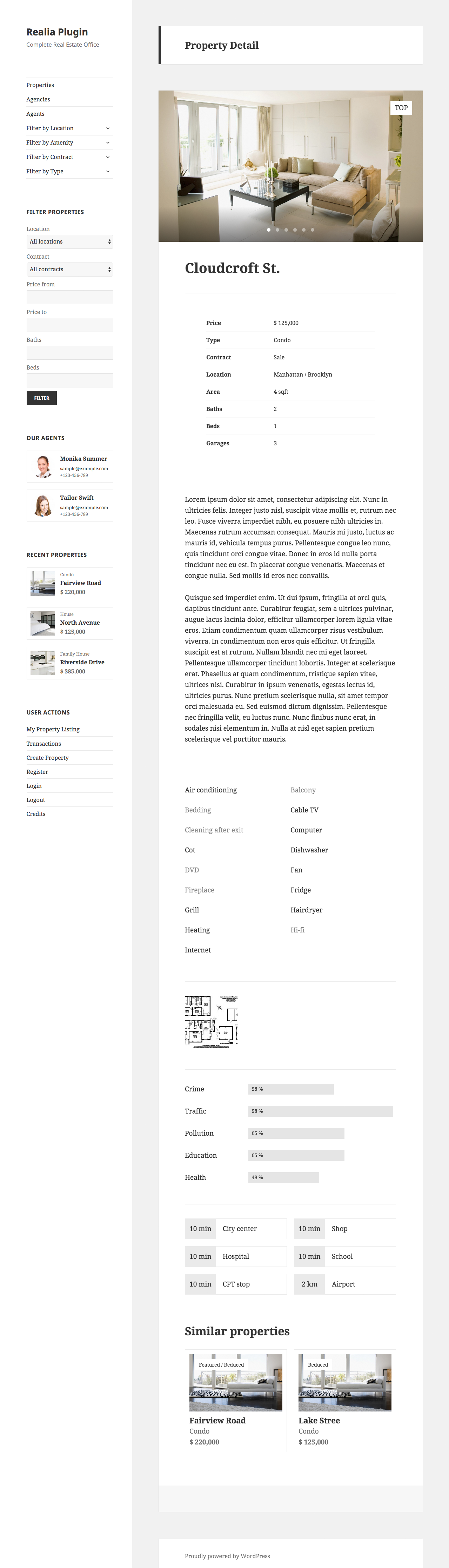 Property detail