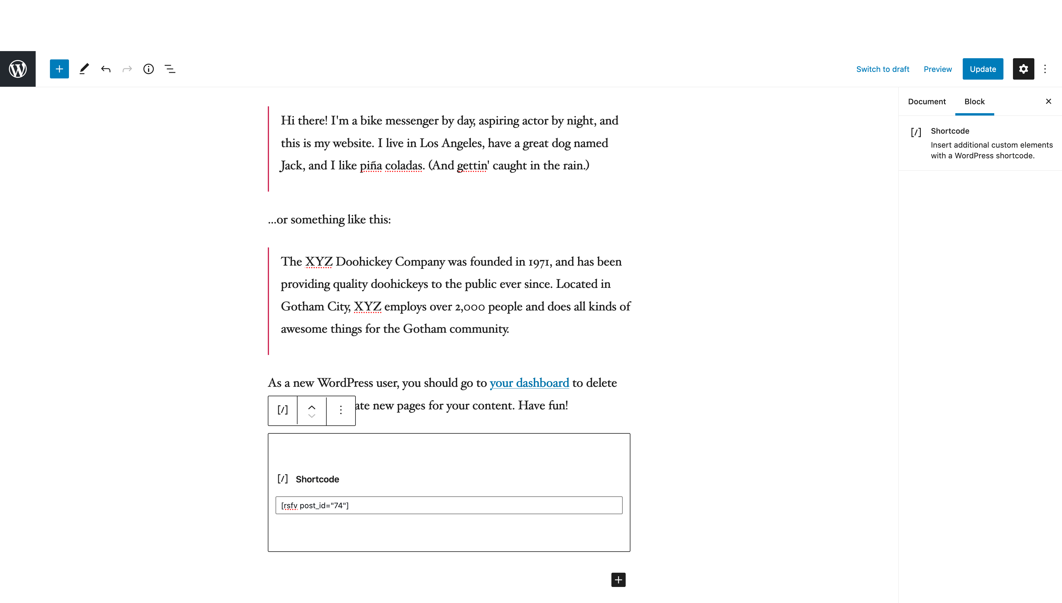 Featured video posts on Twenty Twenty-Three theme.