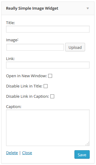 Adding widget in sidebar