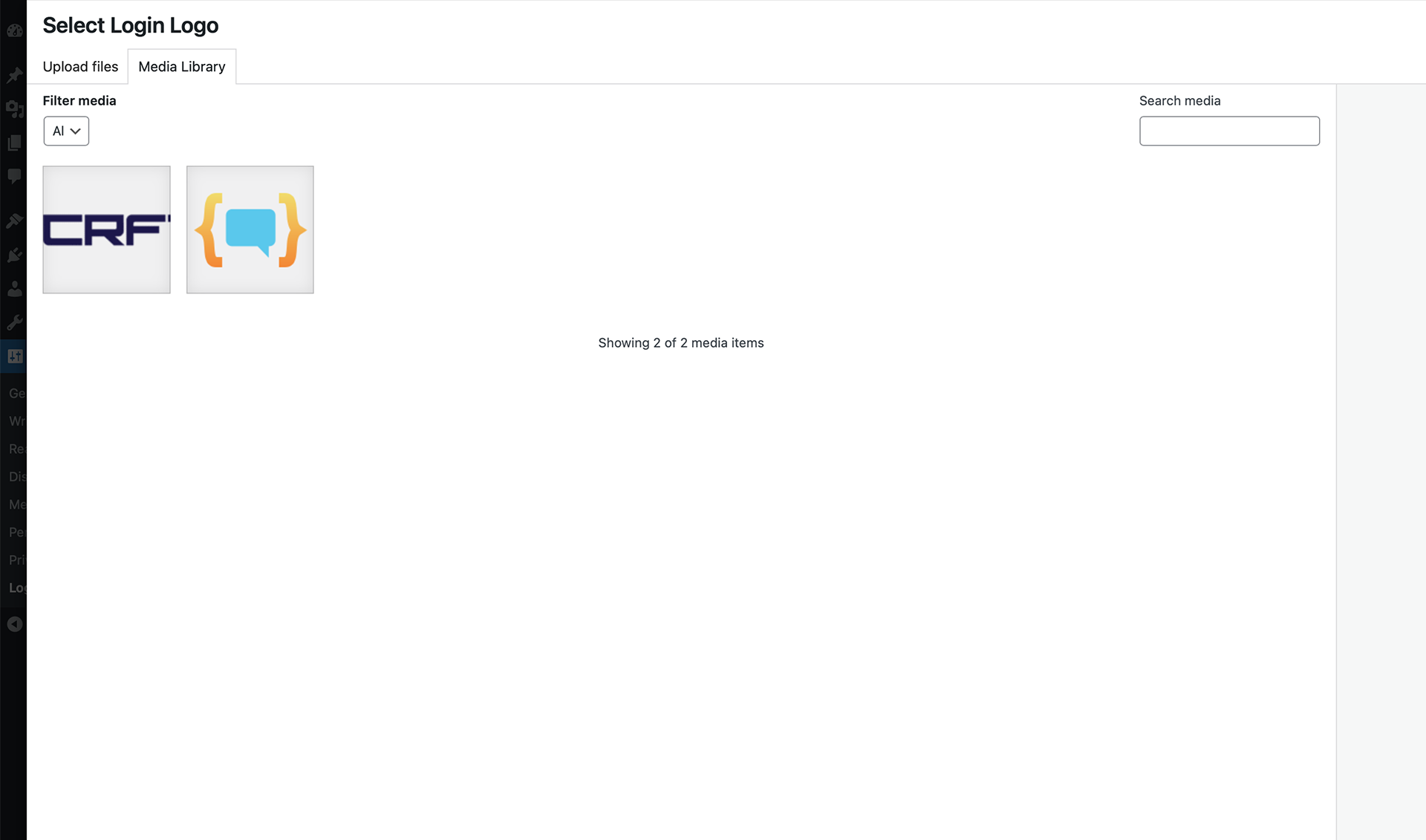 Media Library integration