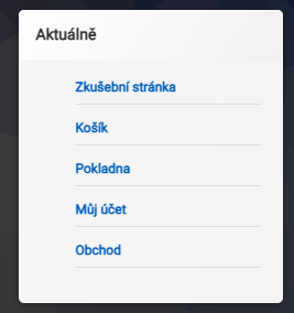 Example output in the sidebar