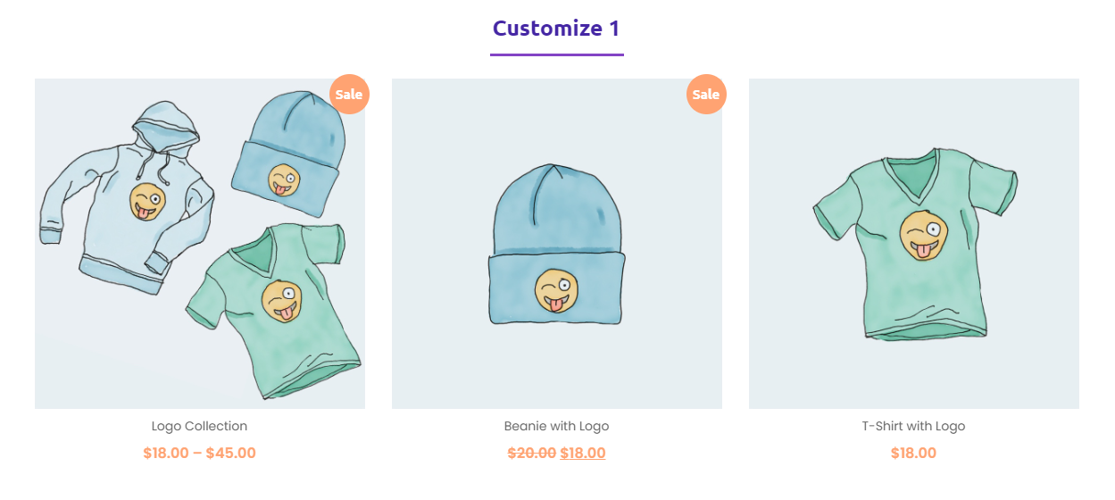Customize 1