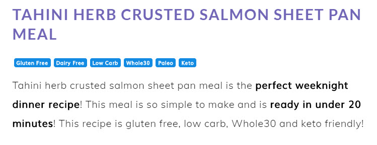 Customize Recipe Key Anyway You Want!