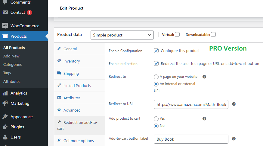 Product Level Setting (Pro)