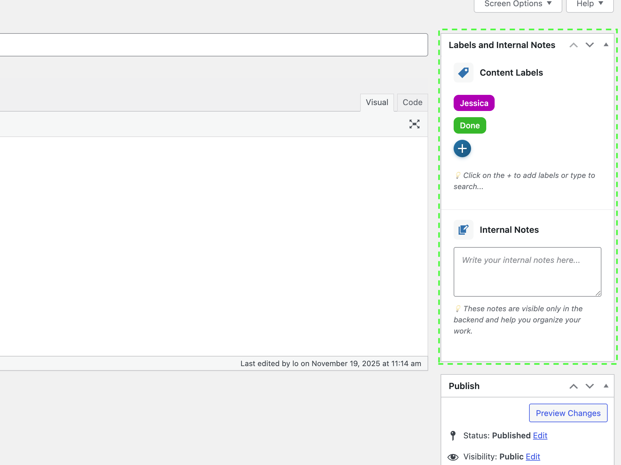 Quick filters with multi-select mode toggle and visual selection indicators
