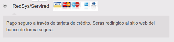 Formulario de datos de la configuración de WooCommerce