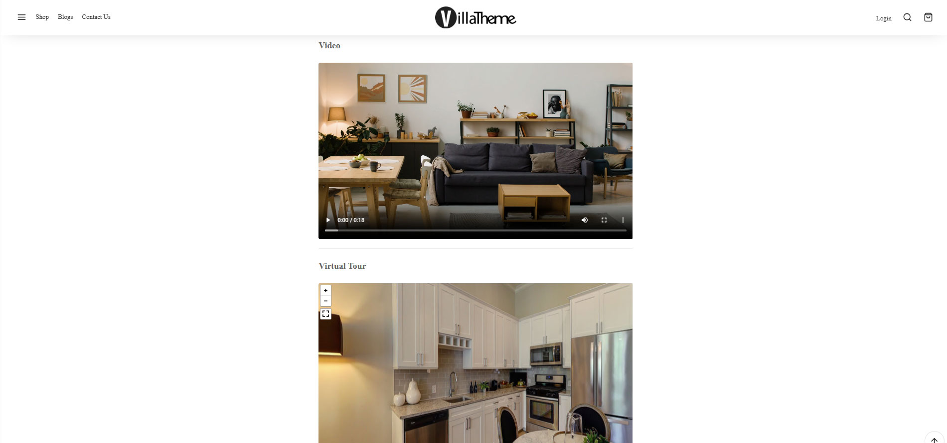 Real estate product video and vitual tour