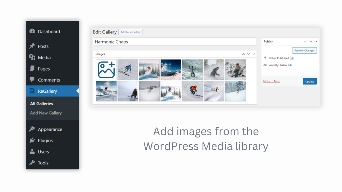 Gallery Blog view