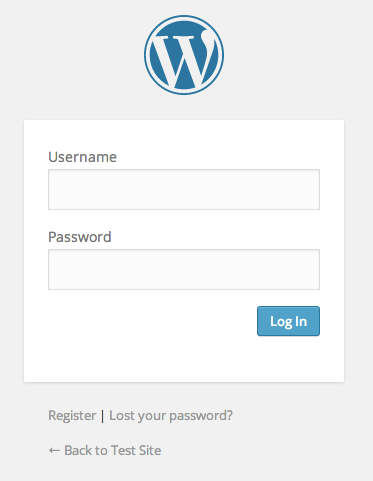 A screenshot of the login form with "Remember Me" removed